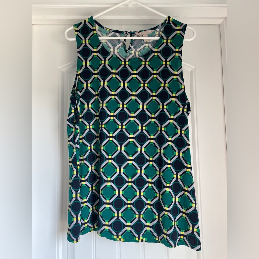 Banana Republic Geometric Shell - L